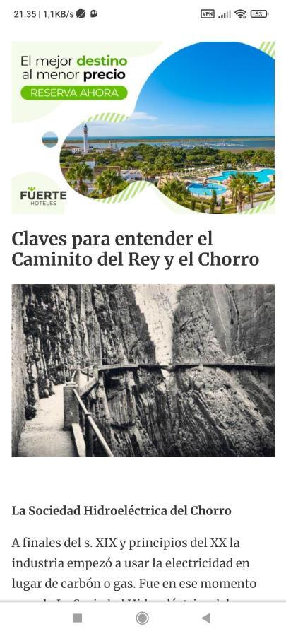 Alojamiento Alora Castillo Arabe Y Museo Exteriér fotografie